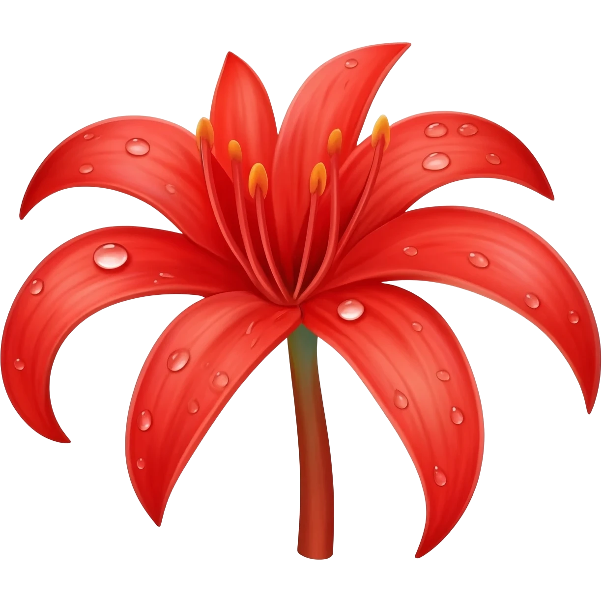 Red spider lily in tokyo ghoul style emoji