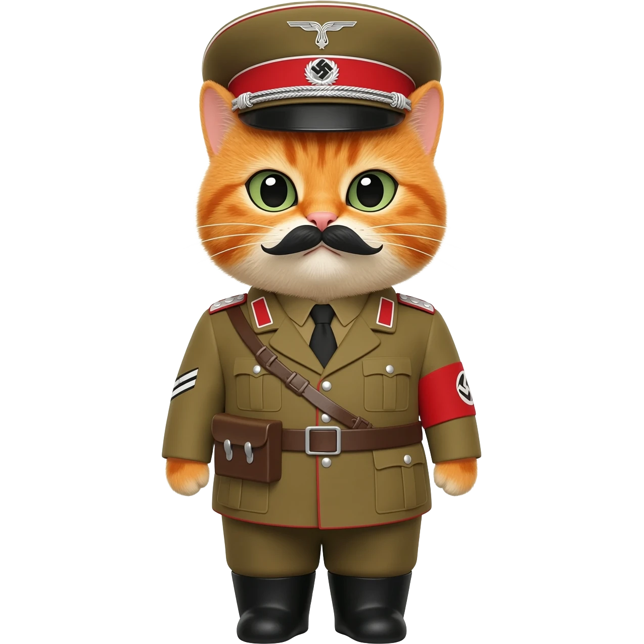 Cat as hitler emoji