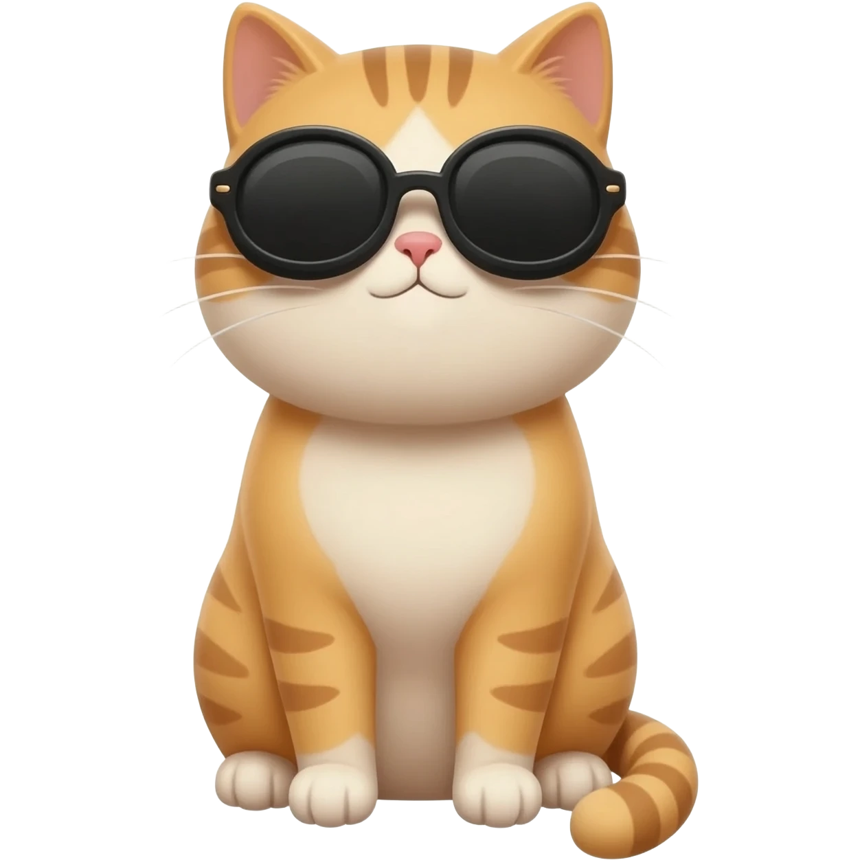 Cat wearing sunglasses emoji