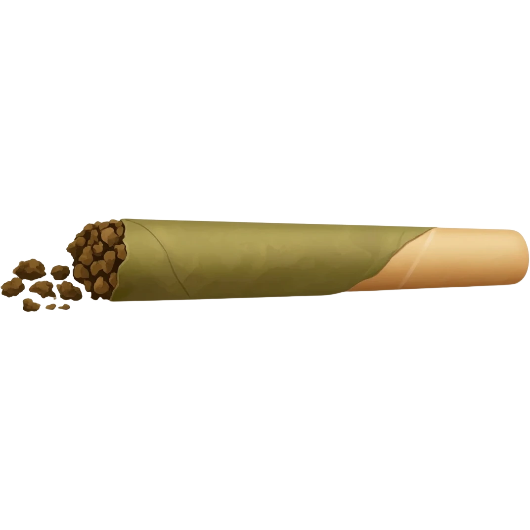 Weed joint emoji