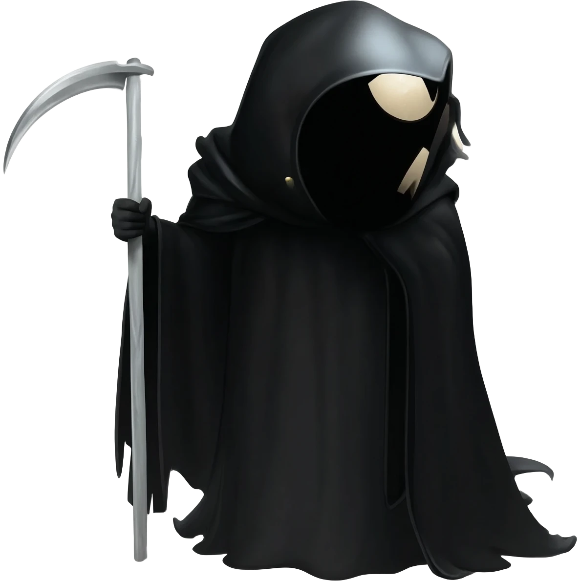 All black reaper emoji
