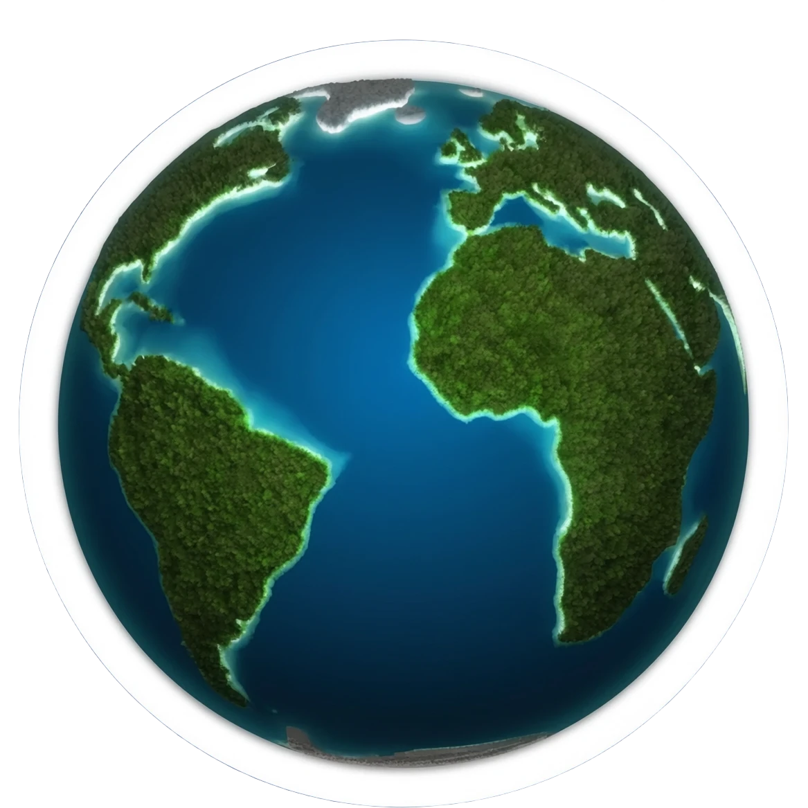 a relestic center of the earth emoji