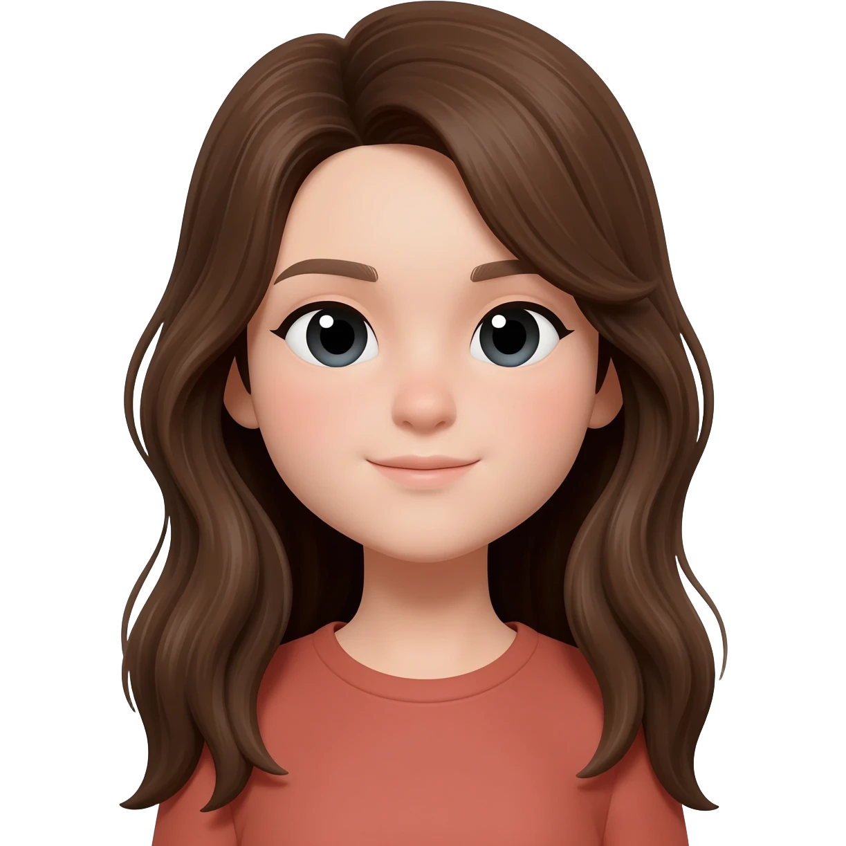 انشاء يموجي بنات  شعر طويل emoji