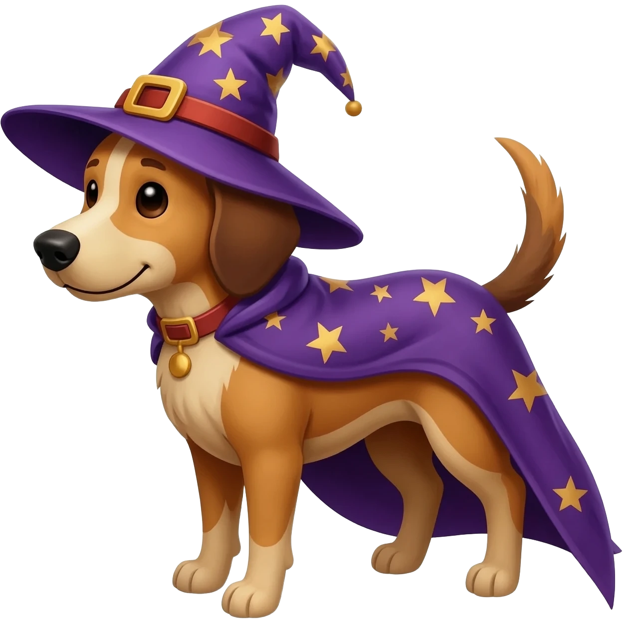 Dog wizard emoji