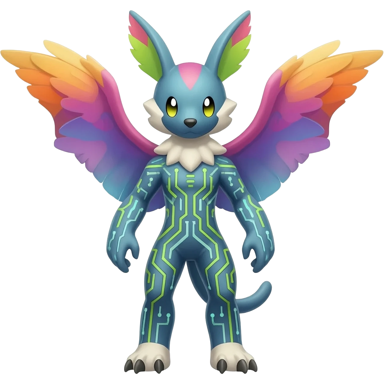 Animal-Fakémon-Pokémon-Digimon-hybrid-fusion-creature  emoji