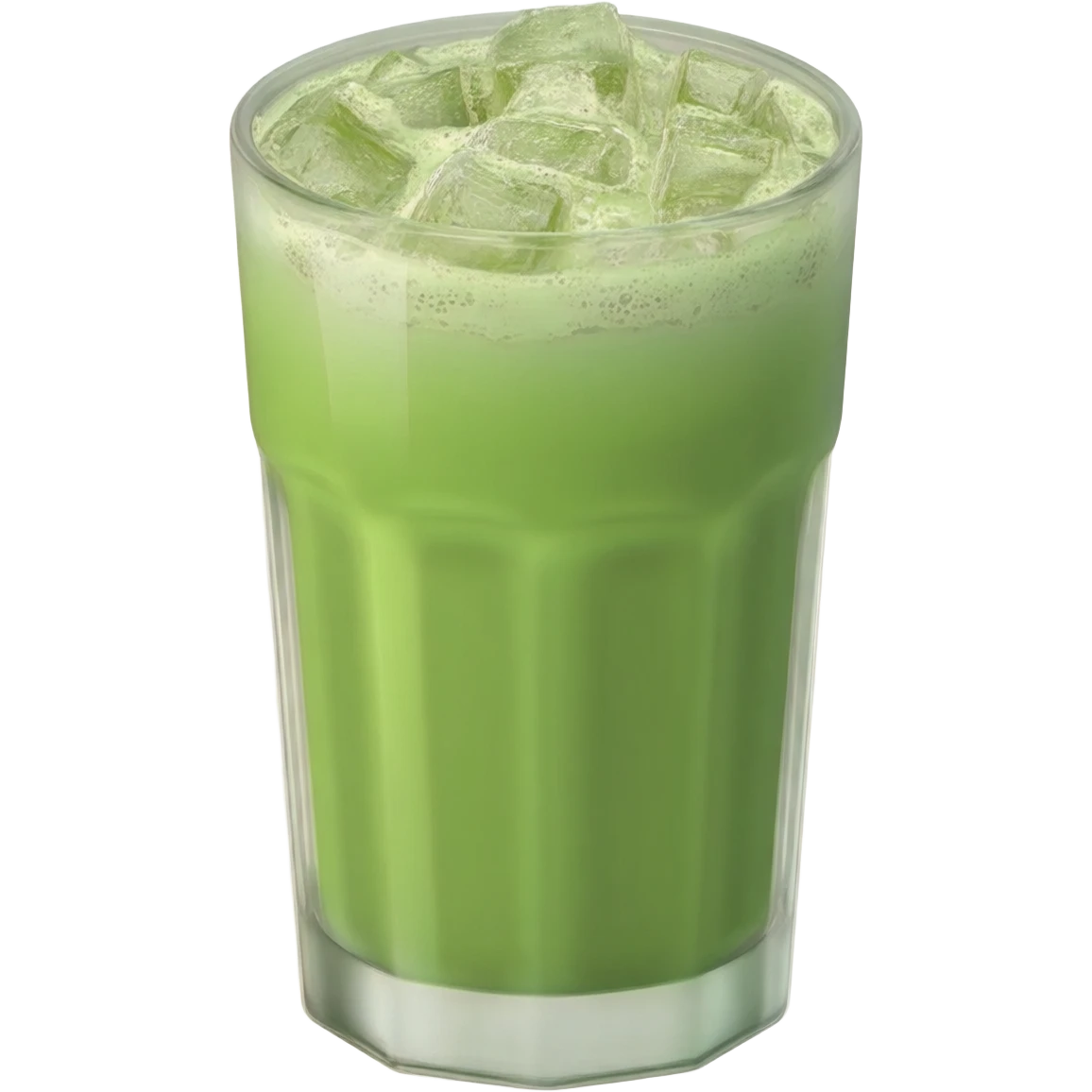 Iced matcha emoji