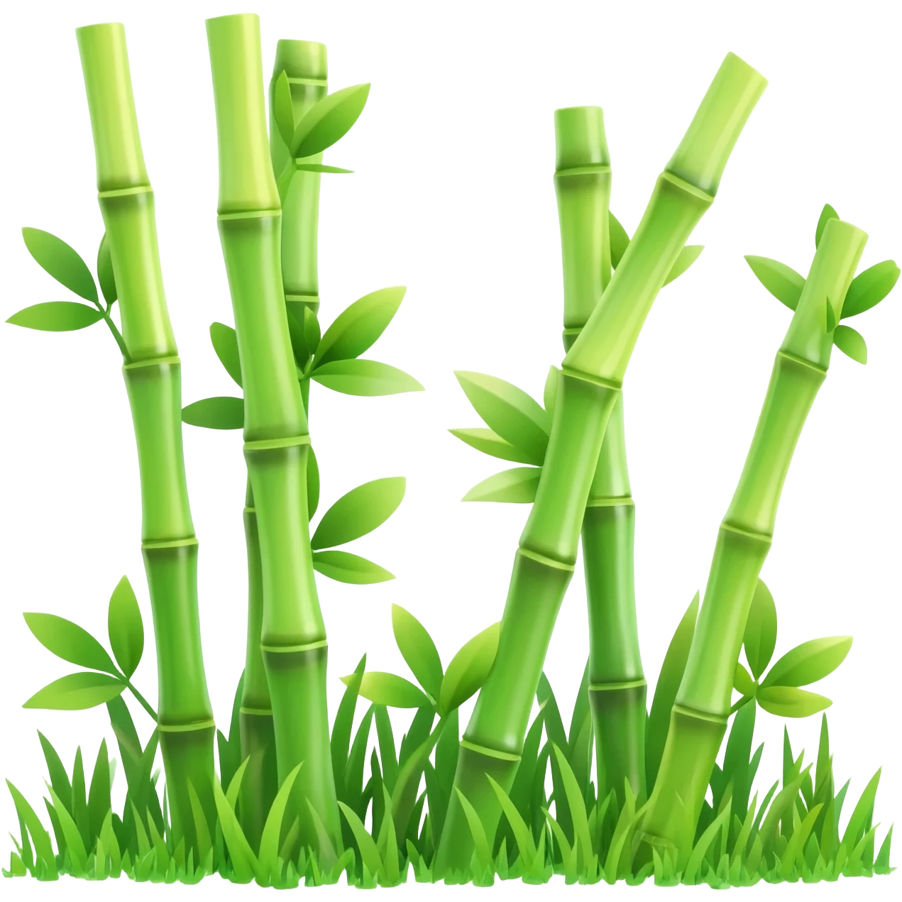 bamboo with a bit of grass emoji