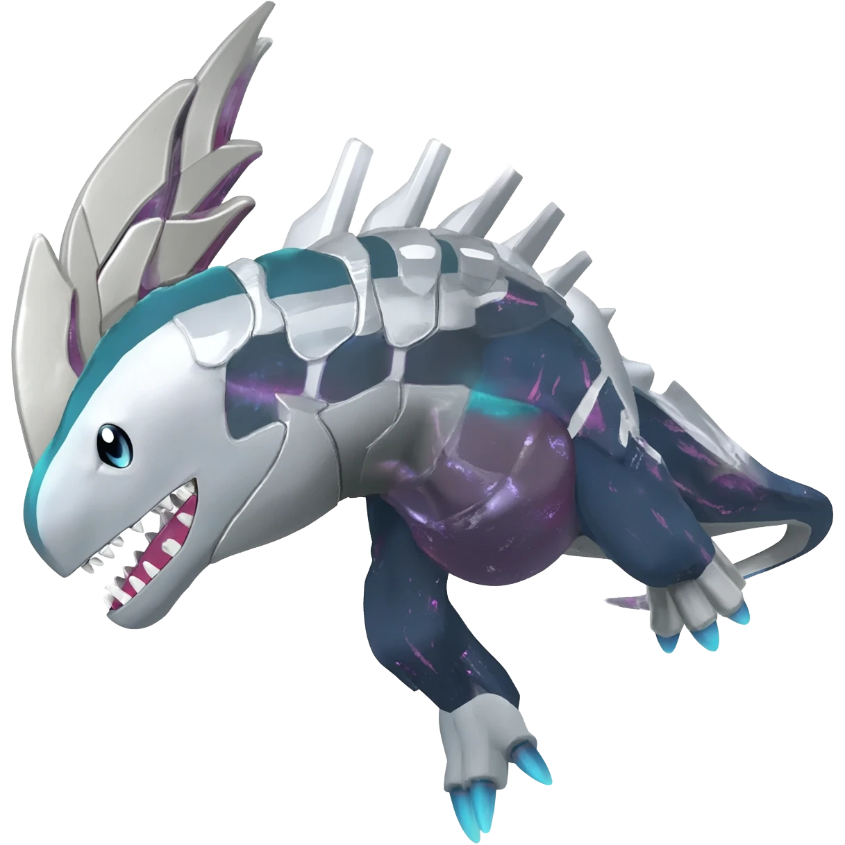  Galactical Nargacuga-Silvally-Absol-Digimon-fusion-animal-Pokémon-creature  emoji