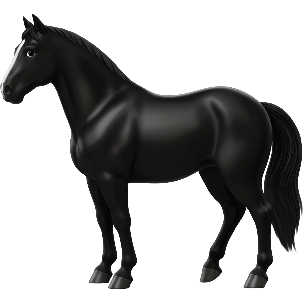 étalon noir emoji