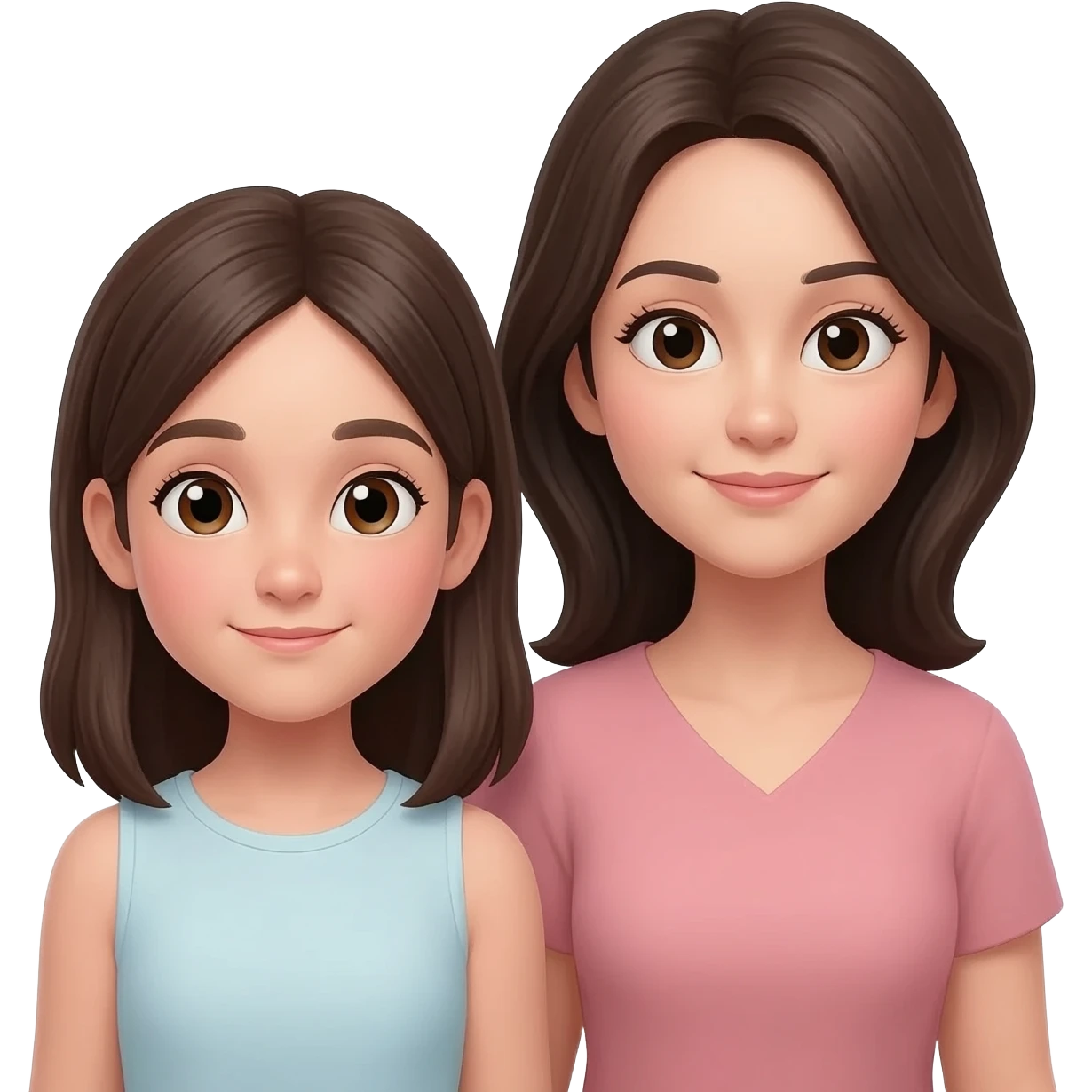 Hija con su madre emoji