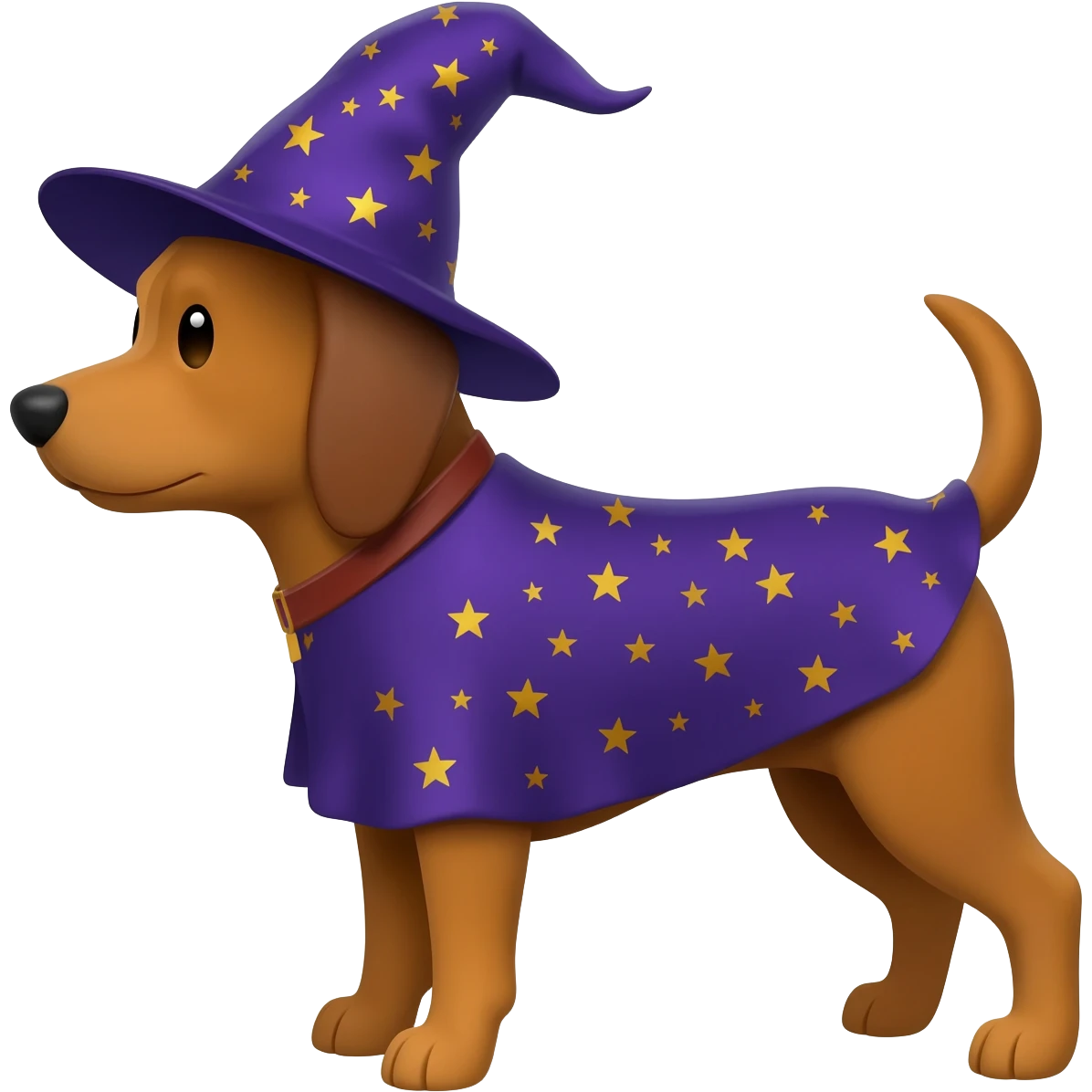 Dog wizard emoji