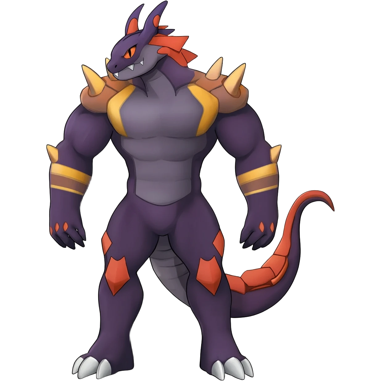 tough cool Noivern-Trico-Scyther-Nargacuga-Litten-Hybrid emoji