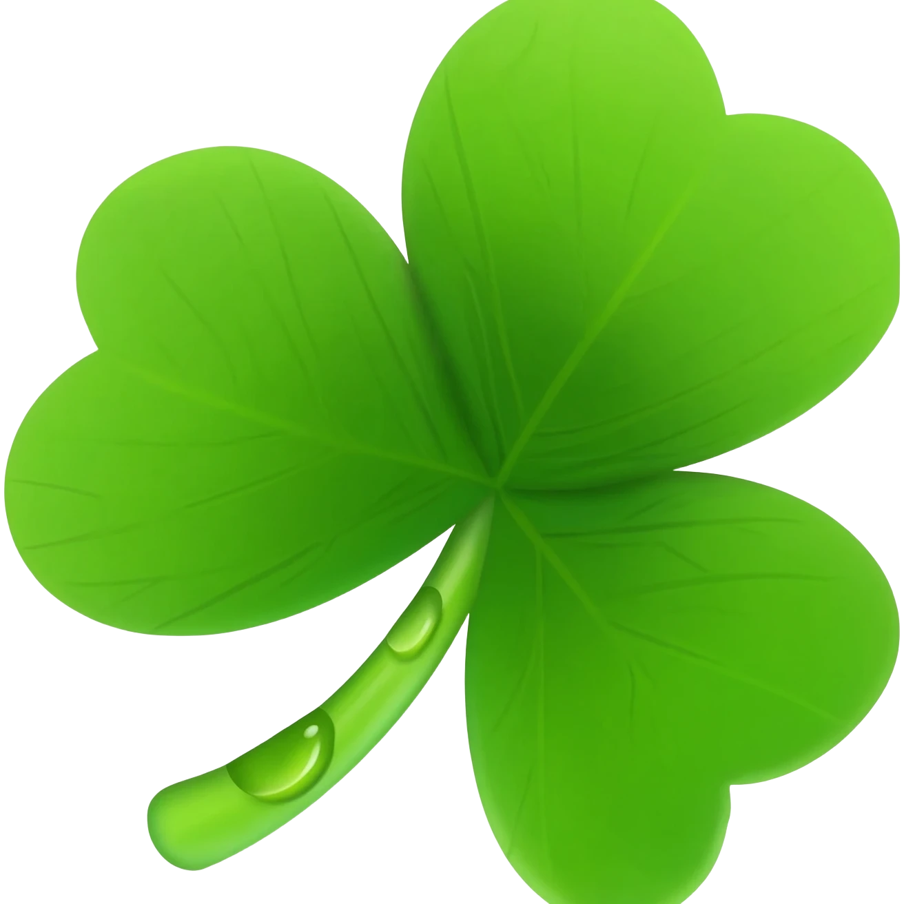 Un emoji de trébol de 5 hojas emoji