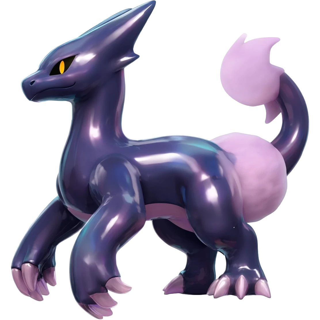 Shiny Oily Glossy Yveltal-Scyther-Darkrai-Lunala-fusion emoji