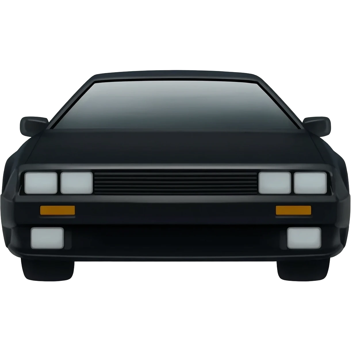 K.I.T.T. the black car from the Knight Rider TV show emoji