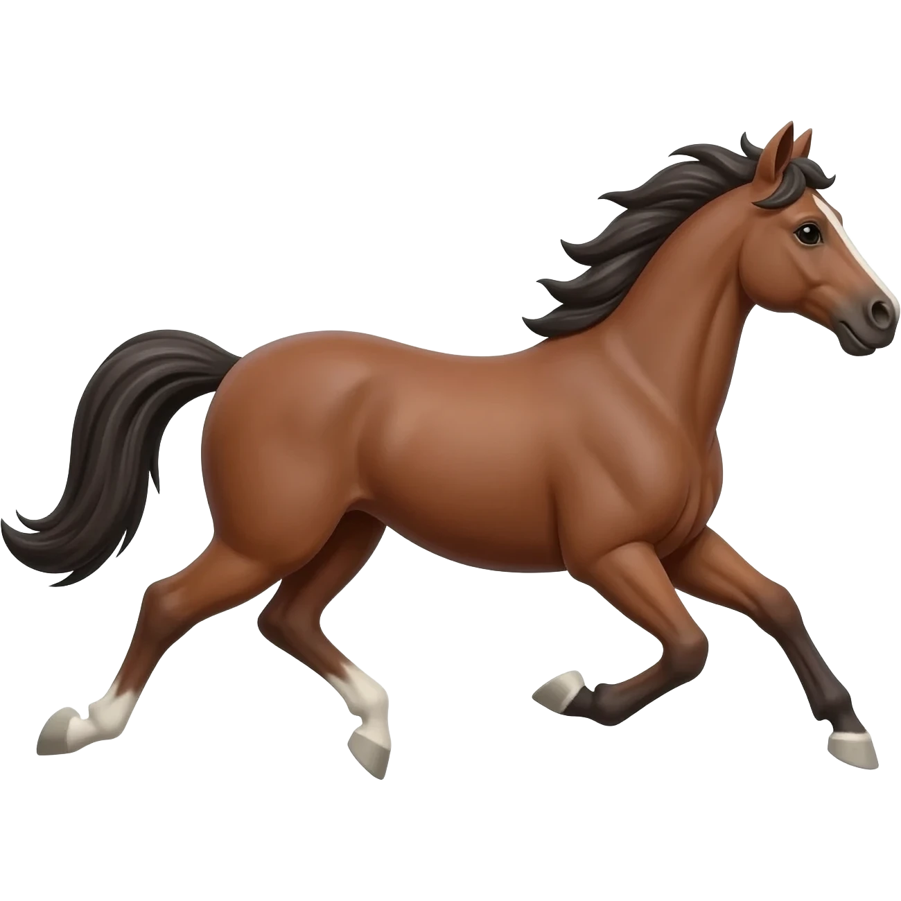Horse running emogi emoji