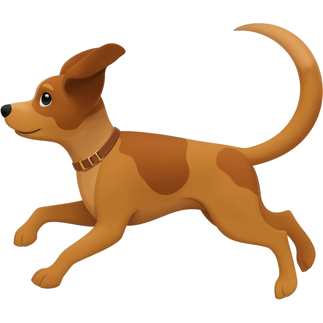 dog chasing its tail emoji