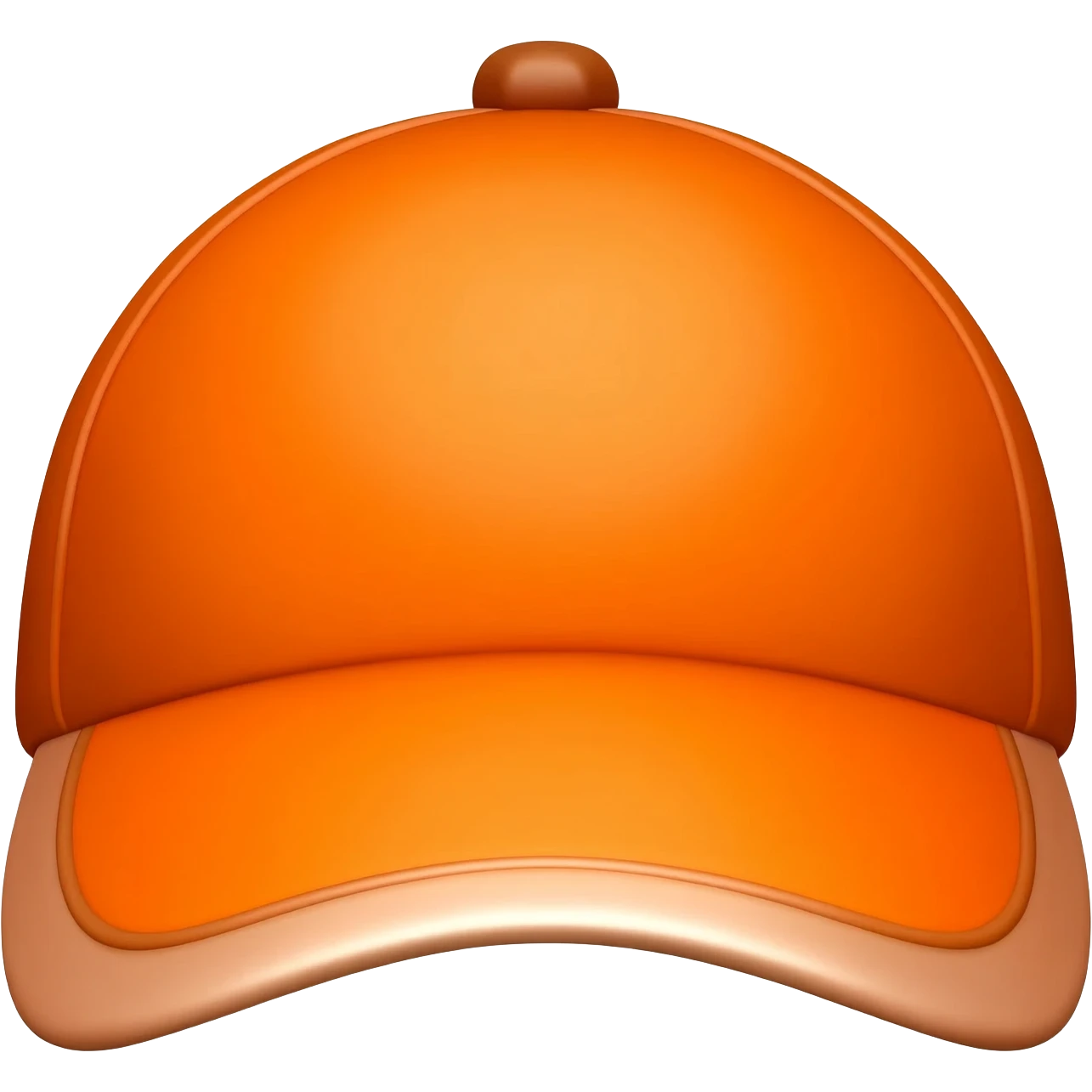 Orange cap emoji