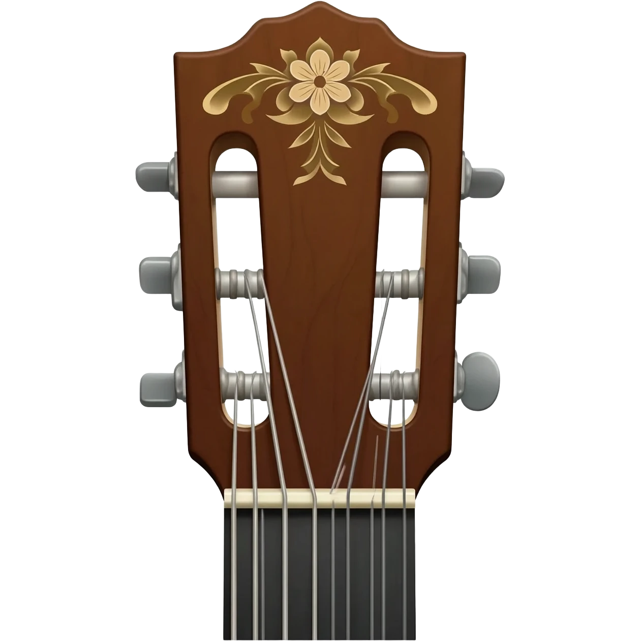 flower inlay in 11, 12 and 13 fret emoji