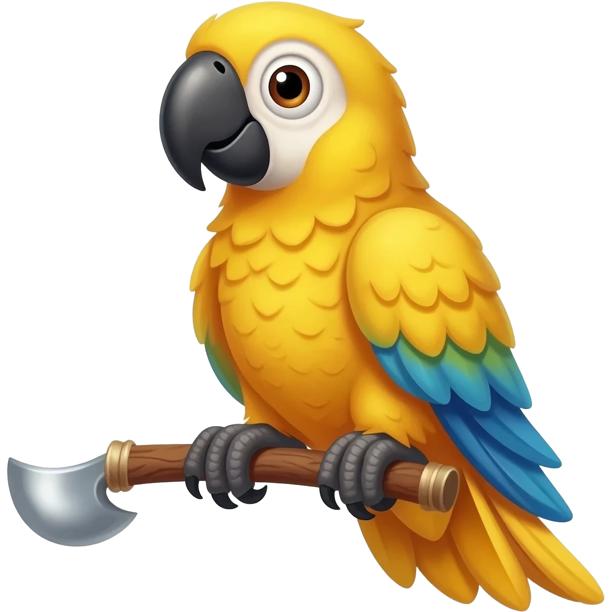 pirate and parrot emoji