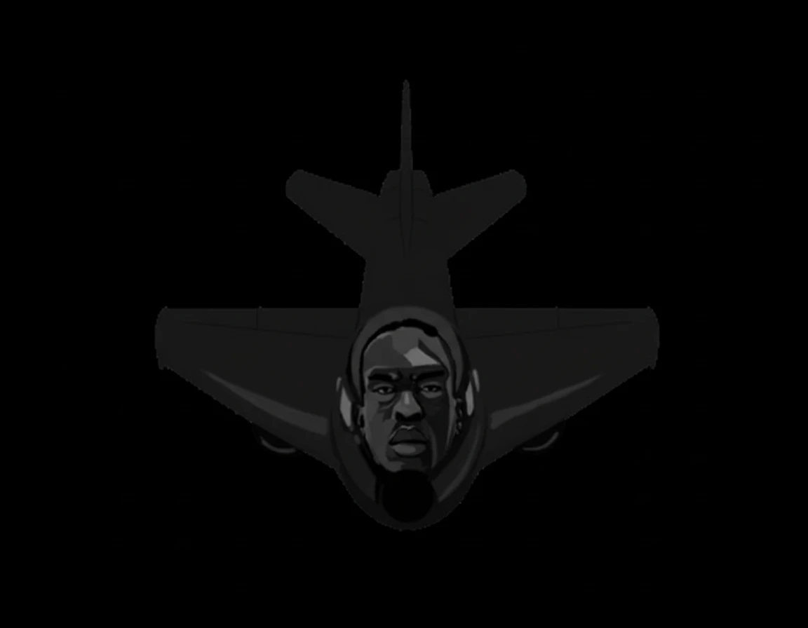 change the angle to be from top of the plane, ortographic 2d emoji