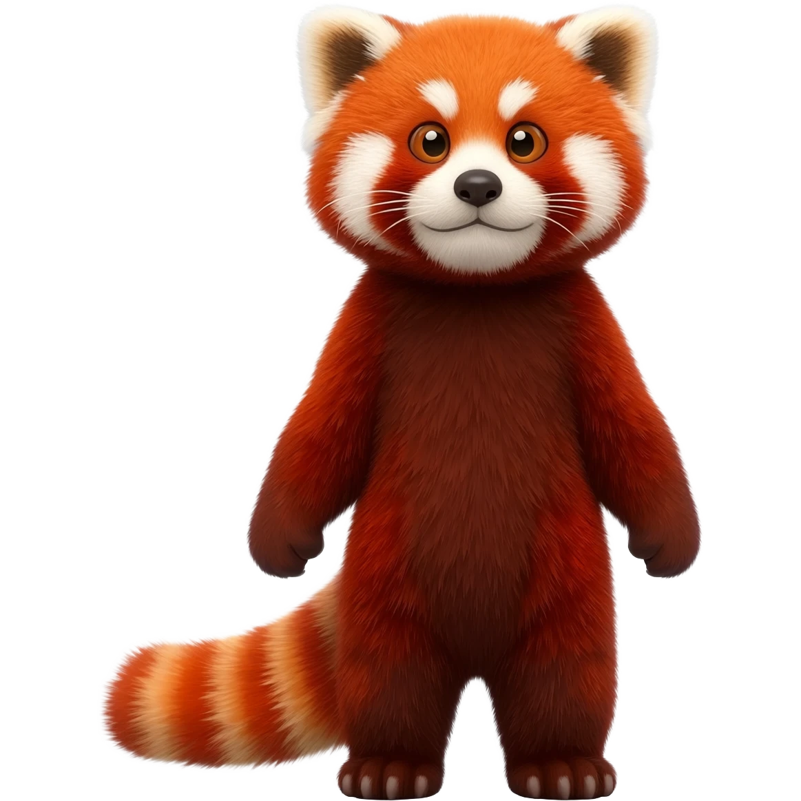 red panda baby pixar style emoji