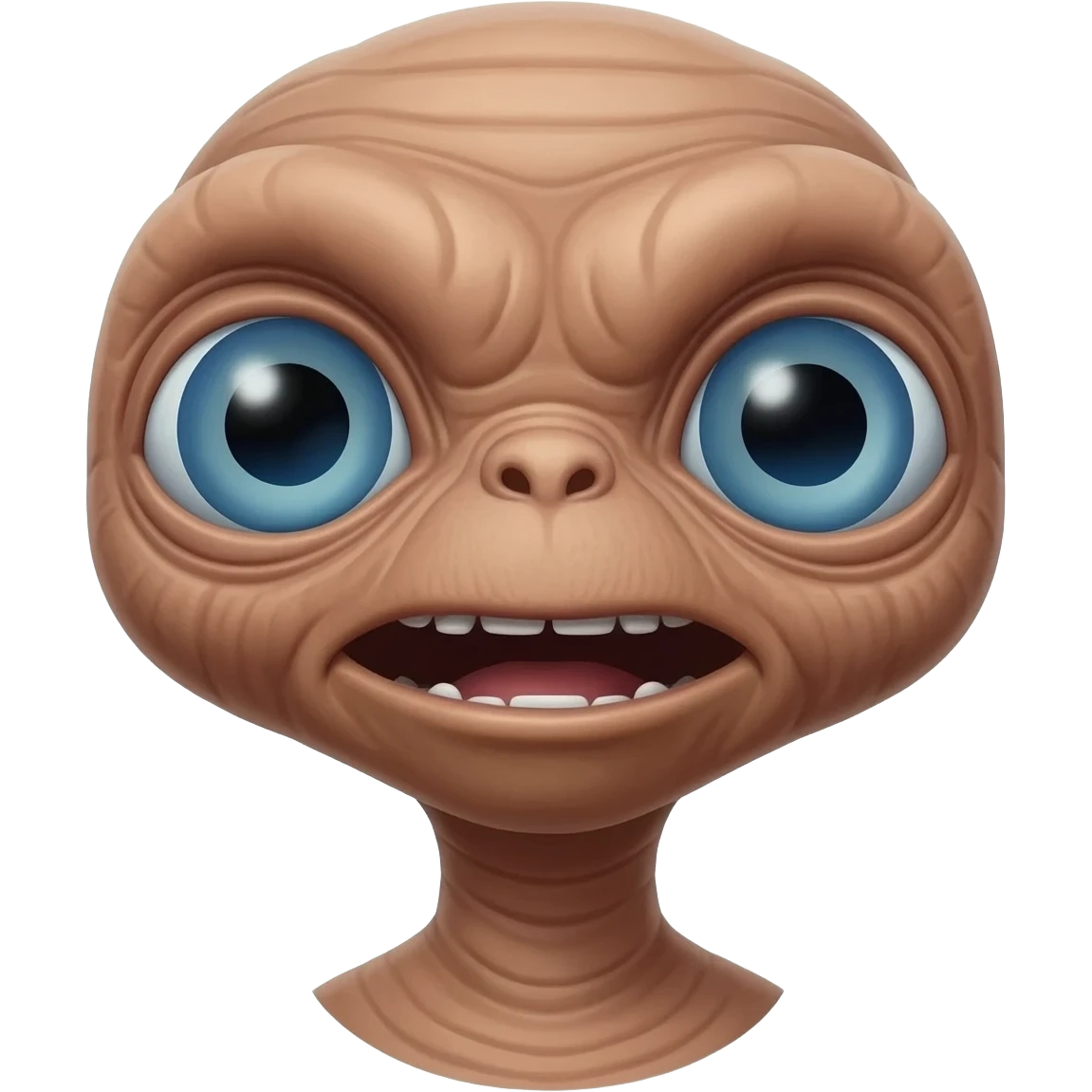 E.T. The Extra-Terrestrial from the movie throwing up emoji
