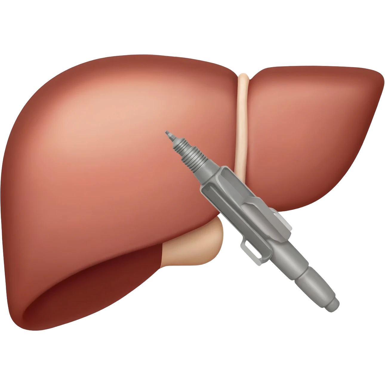 간에 초음파 쏘기 emoji