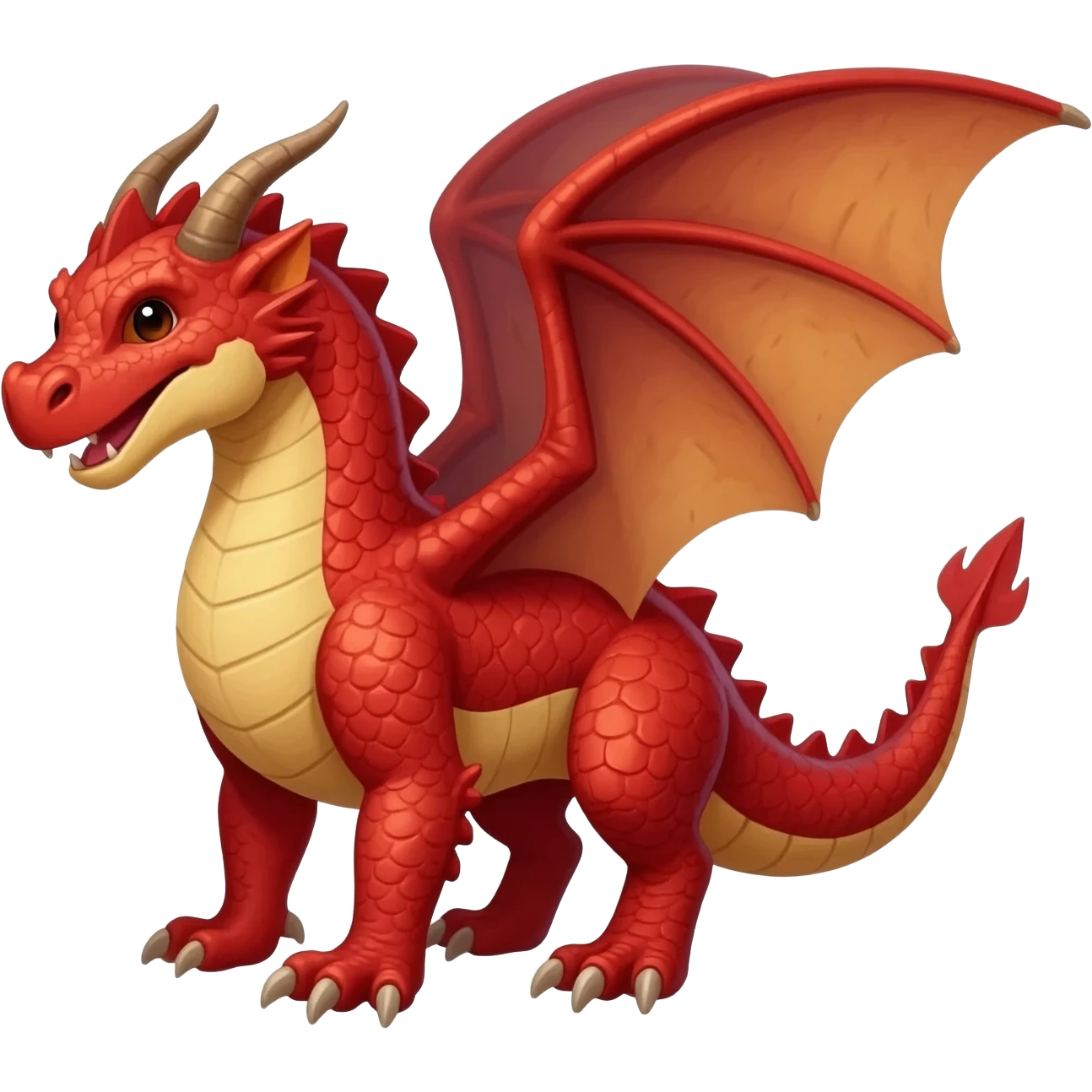 Red dragon emoji