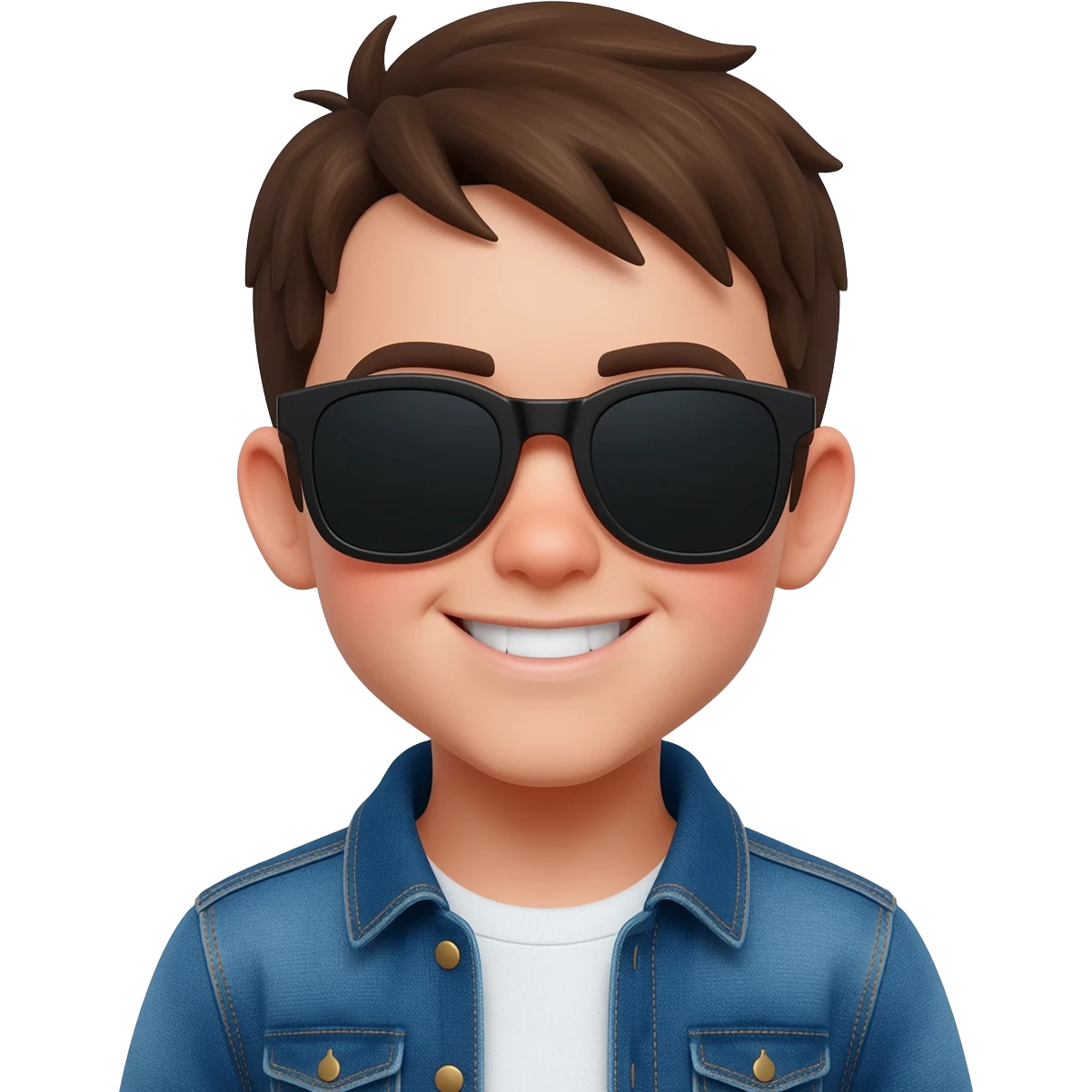 Niño con gafas de sol cpp emoji