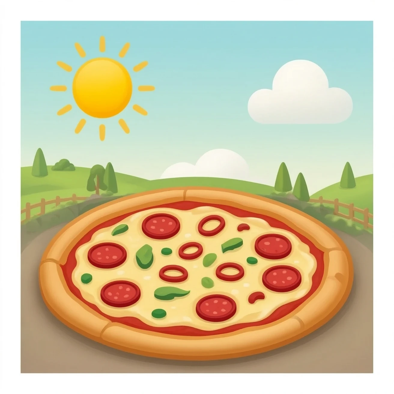 in: Locations
Tony's Grossery pizza. emoji