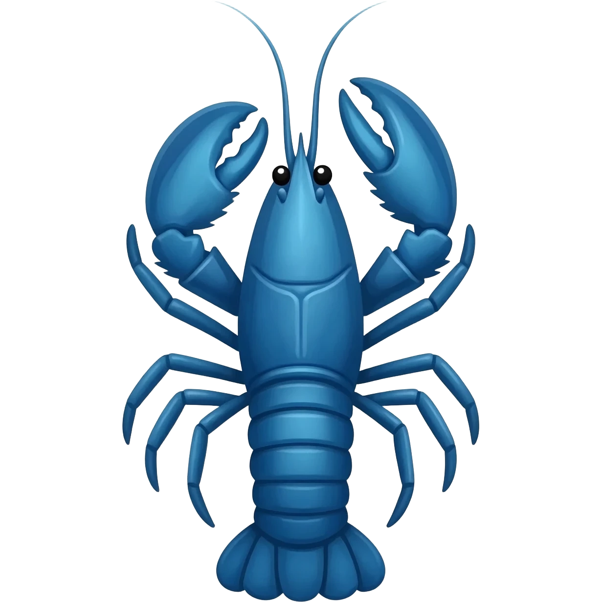 blue lobster emoji
