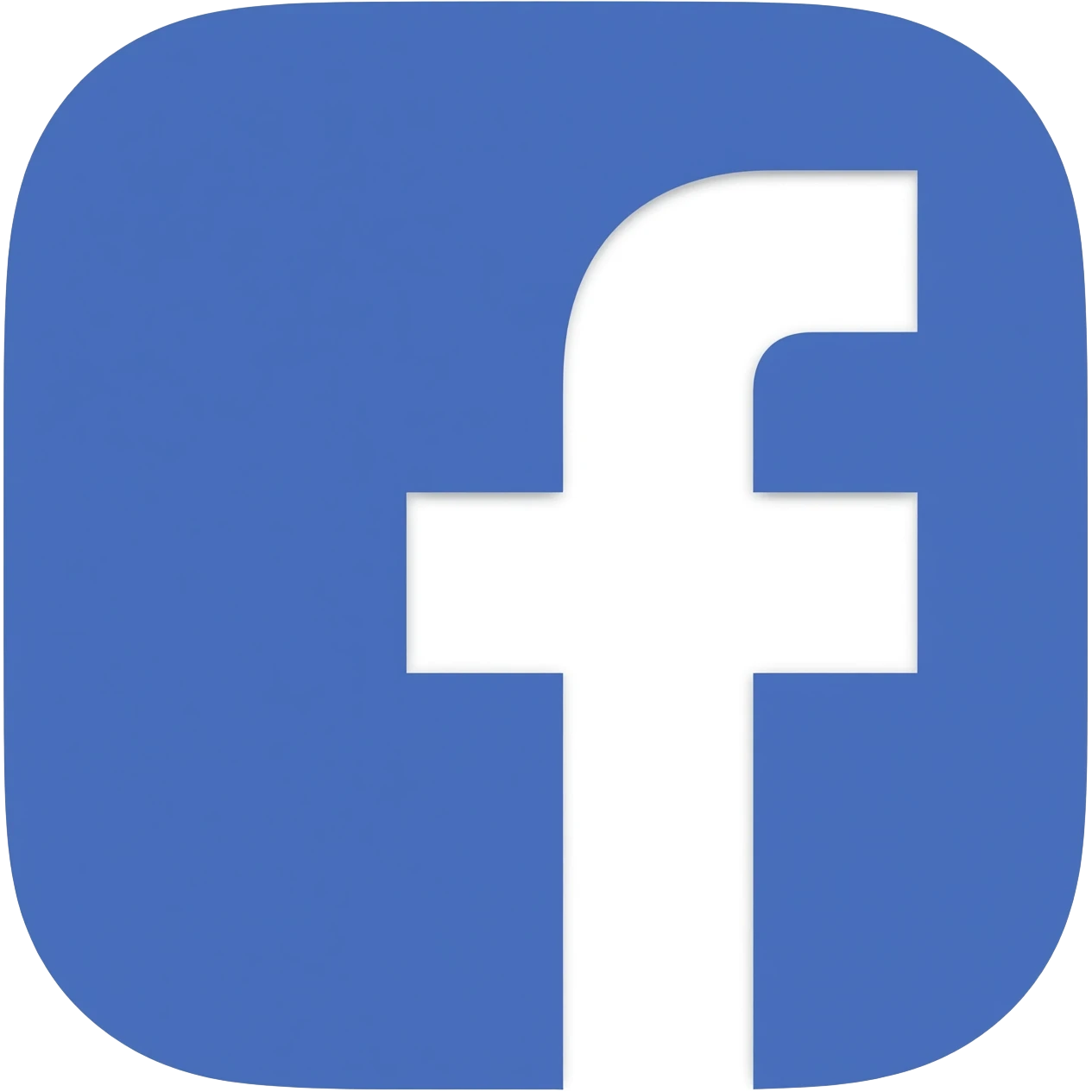 White color Facebook app emoji