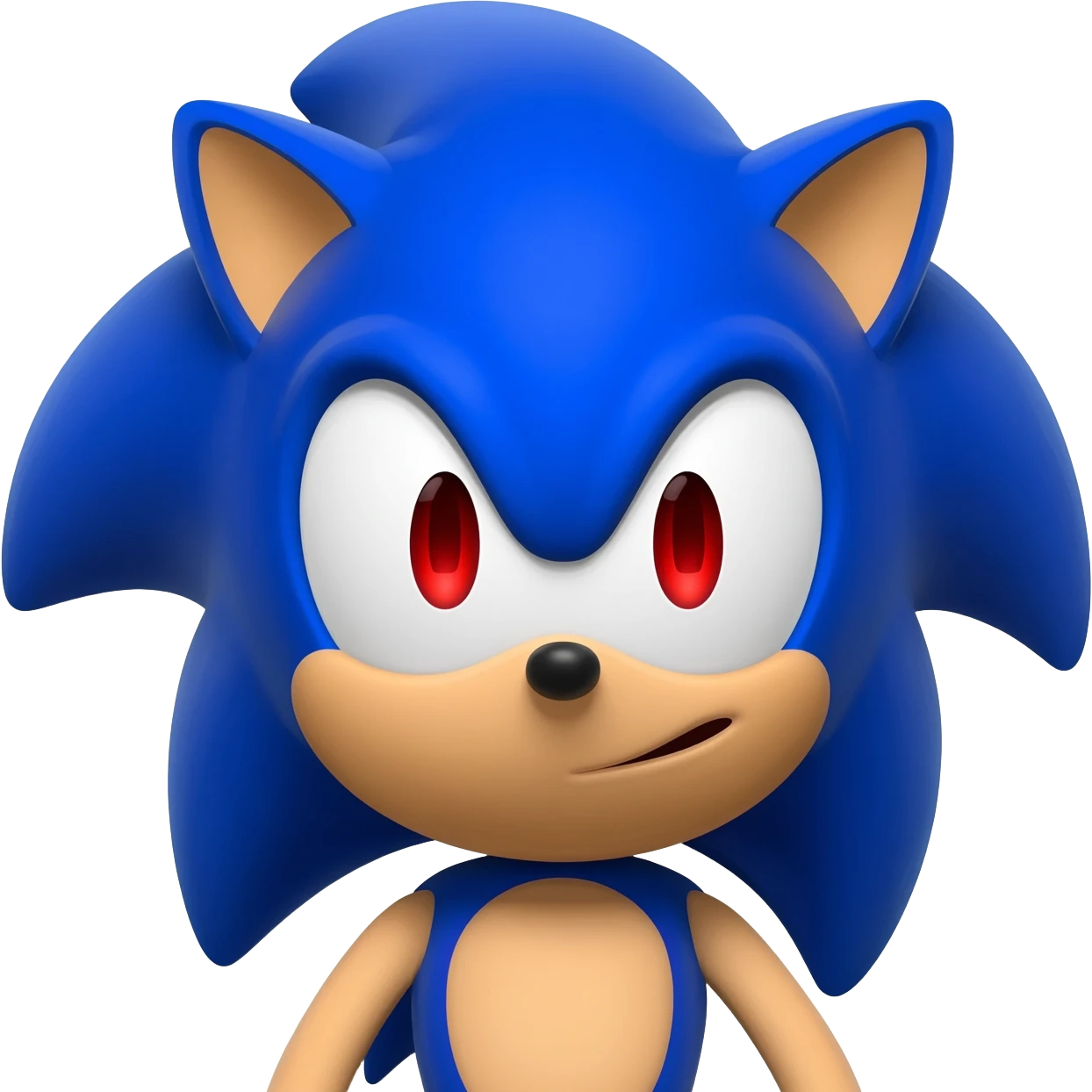 sonic whith bloody eyes emoji