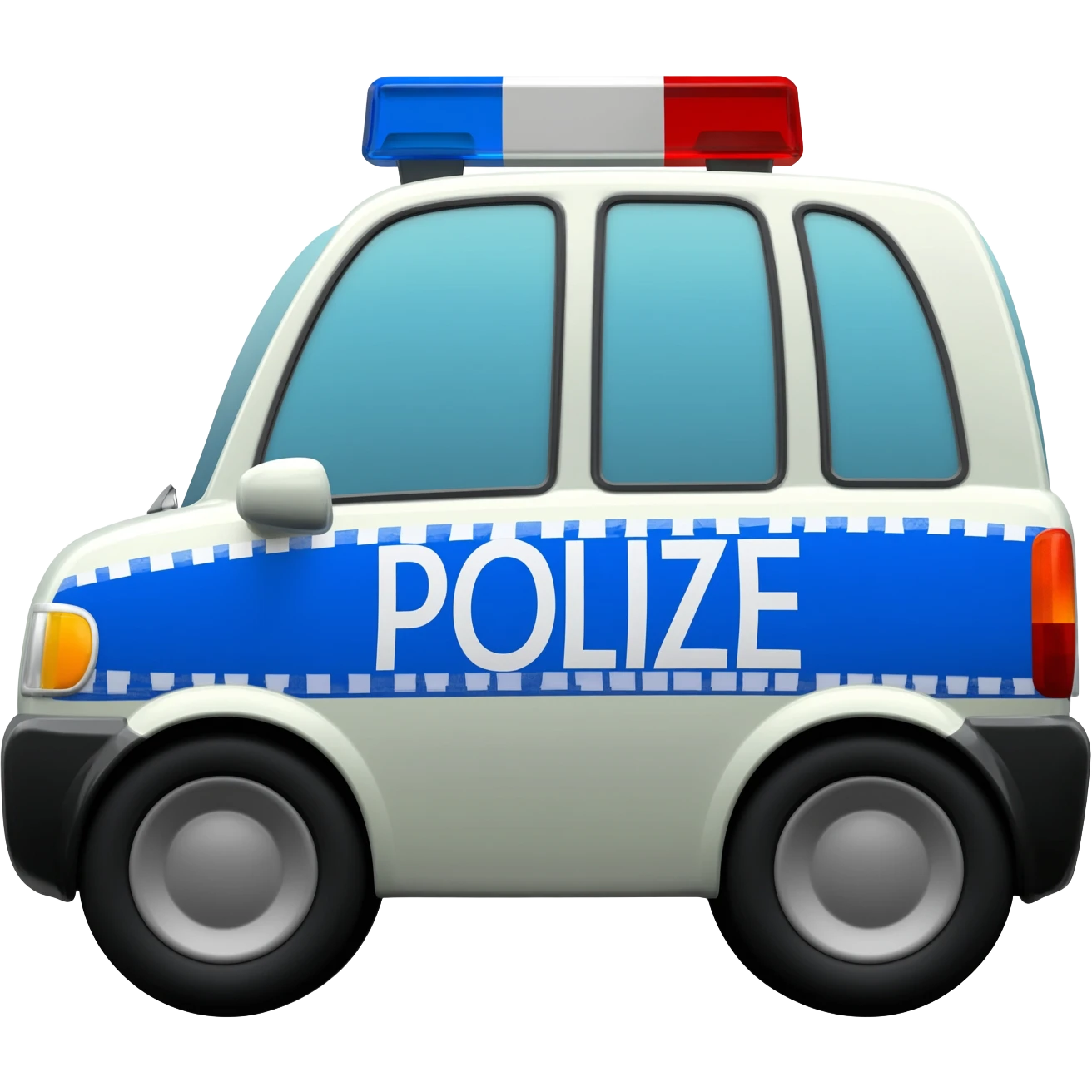 Deutsches Polizeiauto emoji