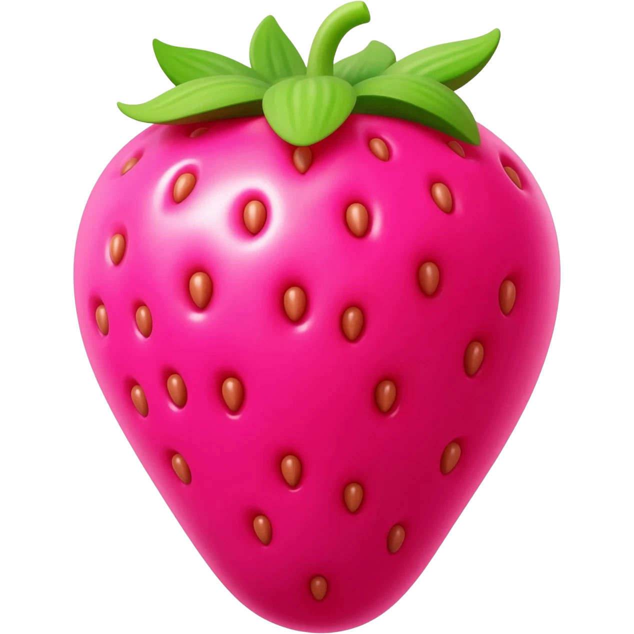 핑크 딸기 emoji