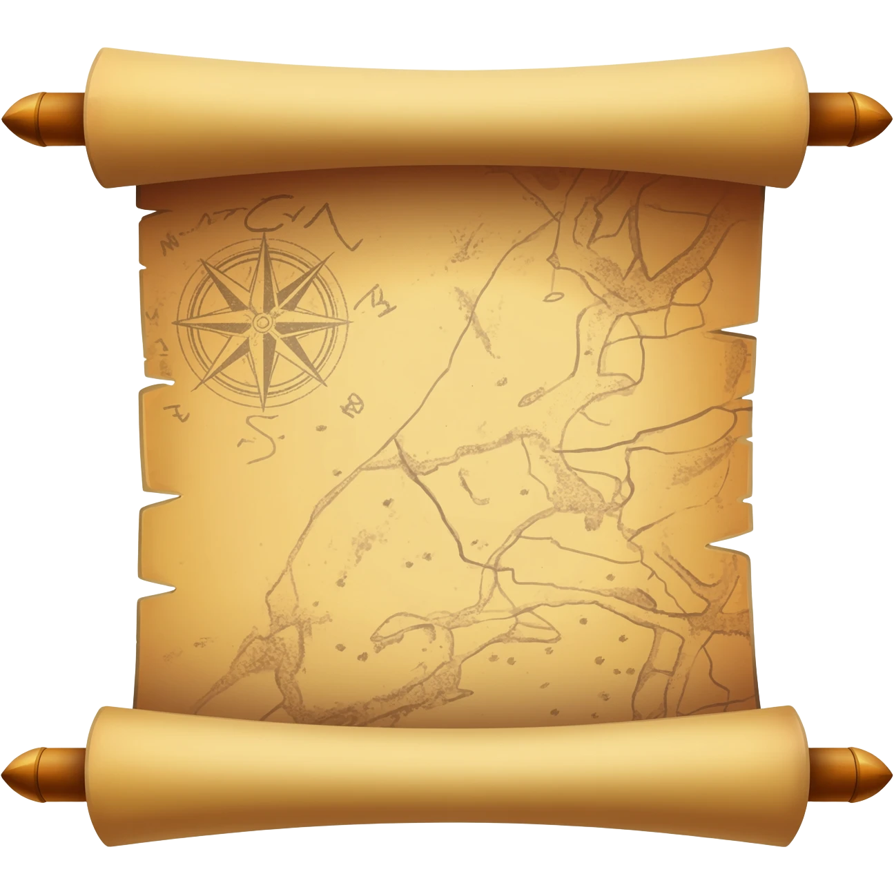 Map Scroll emoji