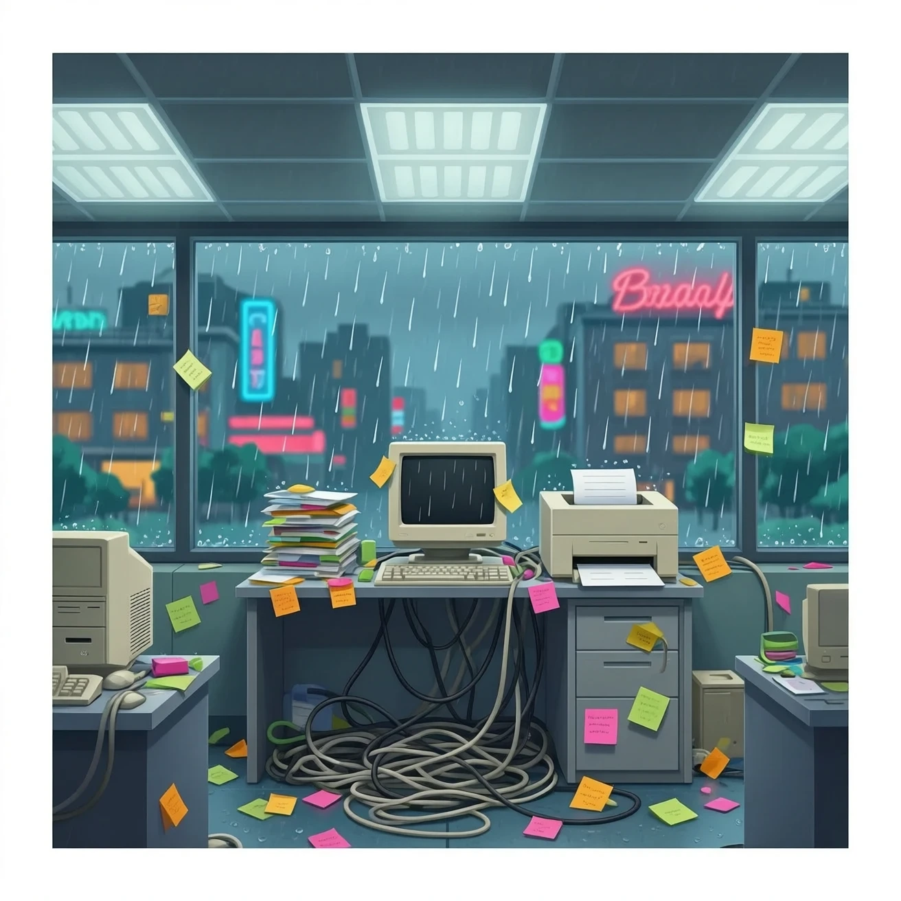 Disorganised IT Department emoji