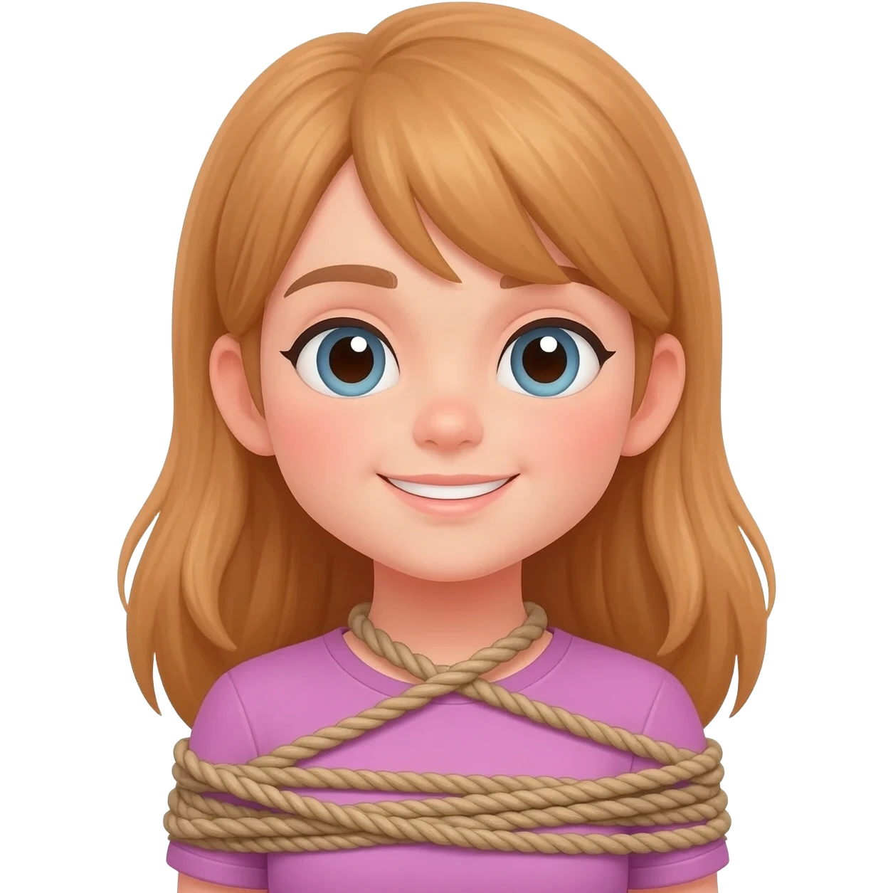 Girl tied up emoji