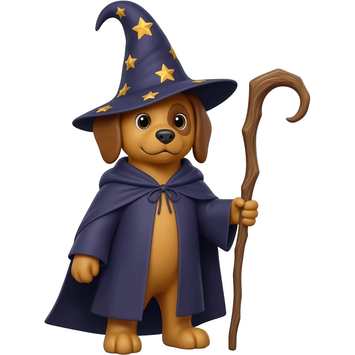 Dog wizard emoji