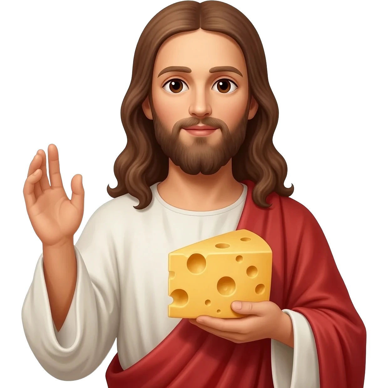 Cheesus emoji