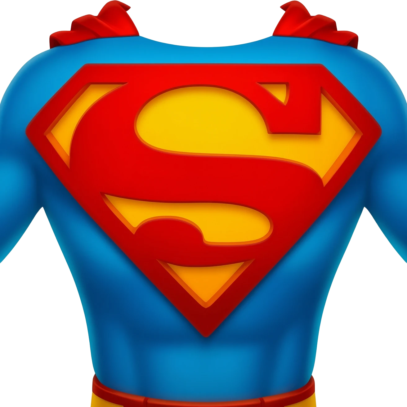 Superman suit  logo emoji