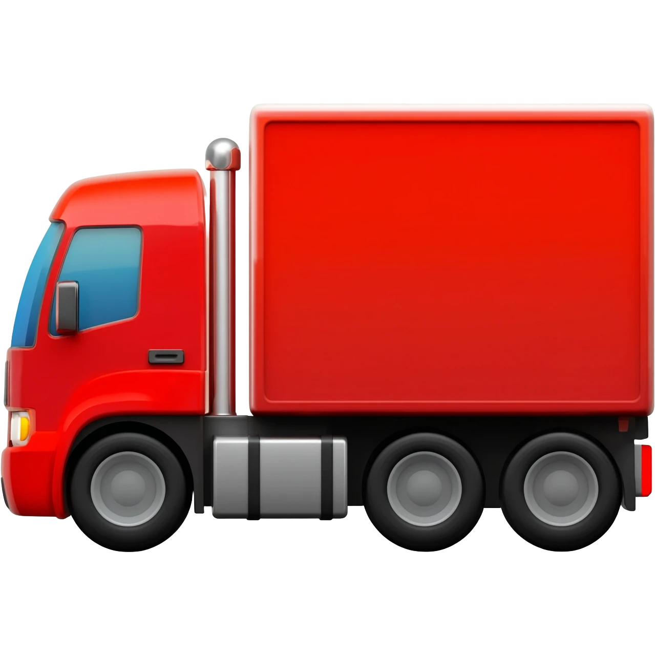Red Articulated Lorry emoji