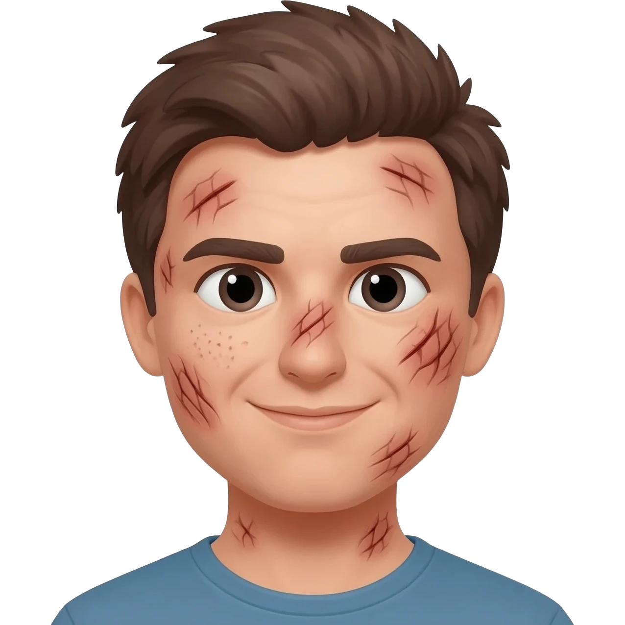 Person who has shingles emoji