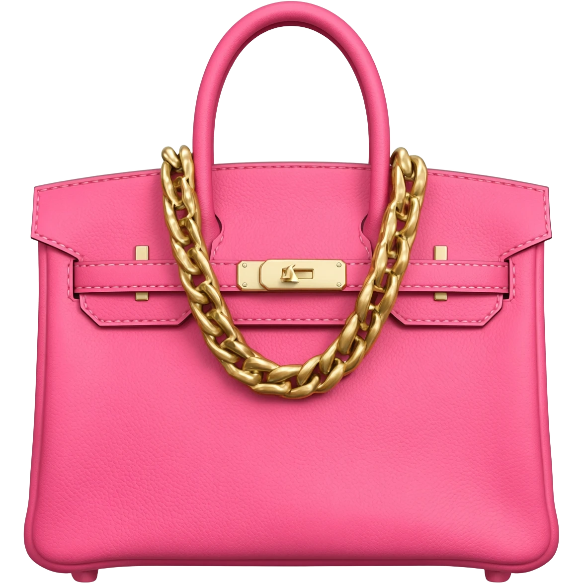 matte pink hermes birkin bag emoji