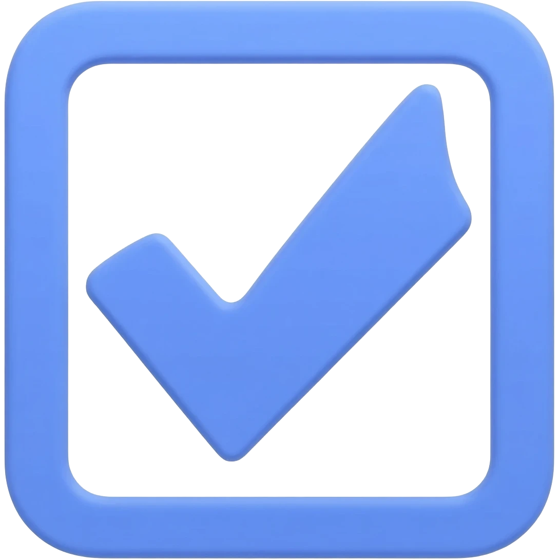 Mach den blauen Haken von Discord Nach aber als Emoji emoji