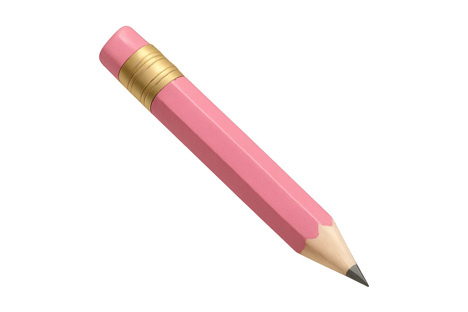 pink pencil emoji