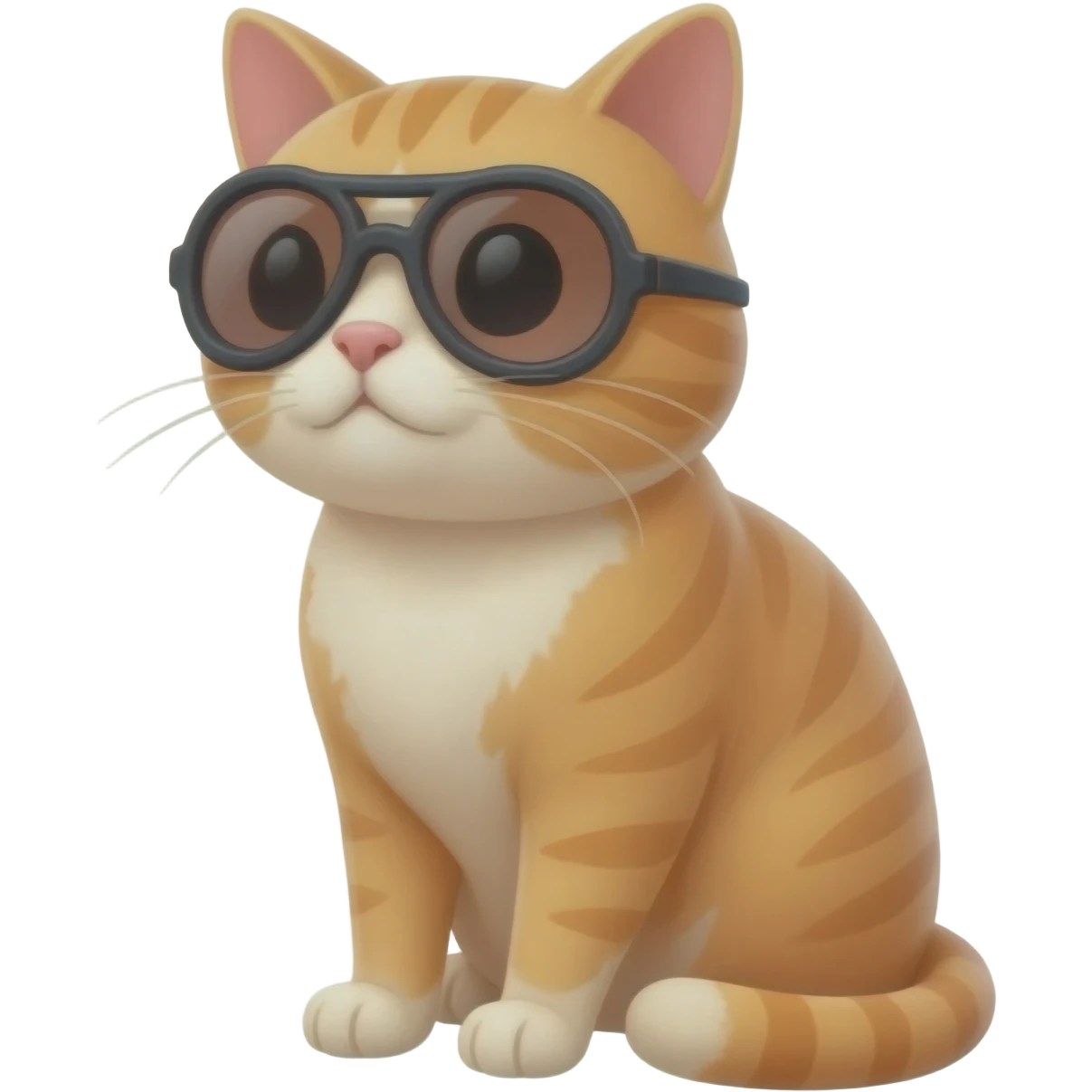 Cat wearing sunglasses emoji