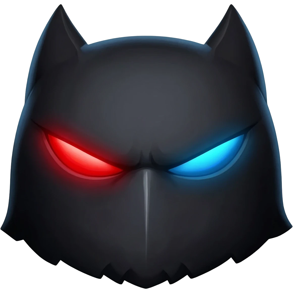 Raven Gaze (WATCHING): (Intense Gaze 1) Just the raven’s eyes, narrowing intensely. The red or blue glow should radiate from them as aggressive, horizontal lines. emoji