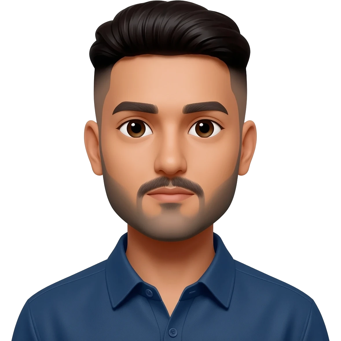Pakistani man at 25 years old fade hair cut  emoji